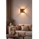  Brilagi - LED spoljno zidno svetlo QUADRAY 6W/230V, drveni dekor, IP54 | Eponuda.com
