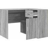  Kutni stol s ladicama Siva Sonoma 102 x 88 x 75 cm | Eponuda.ba