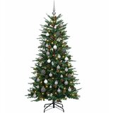  Umjetno božićno drvce s kuglicom 120 cm 150 LED lampica | shoptok.hr
