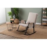 Atelier Del Sofa Oden Single - Cream Cream Rocking Chair | Eponuda.com
