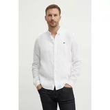 Lacoste Lanena srajca bela barva, CH5692T