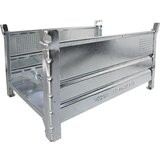Heson odlagališče za dolge predmete, z 2 vzdolžnima stenama, dxš 1200 x 800 mm, pocinkana, od 5 kosov | Shoptok.si