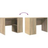  Stol s policom Sonoma hrast 102 x 50 x 75 cm Konstruirano drvo | shoptok.hr