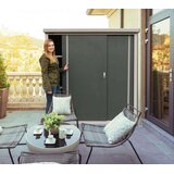  Trimetals metalni vrtni ormar Guardian D63 | Siva | 98x172x187 cm | shoptok.hr