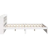  Okvir kreveta s uzglavljem bez madraca bijeli 120x200 cm | shoptok.hr