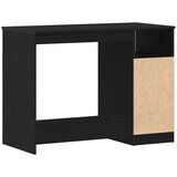  Radni stol s ladicama Crni hrast 102x50x76 cm Konstruirano drvo | Shoptok.si