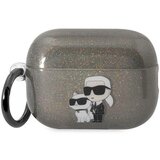 Karl Lagerfeld OVITEK Z BLEŠČICAMI KARL&CHOUPETTE ZA AIRPODS PRO 2 ČRN, (22006350) | Shoptok.si
