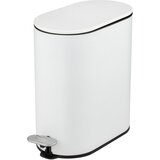 Wenko Mat bel jeklen koš za smeti s pedalom 5 l Collungo – | Shoptok.si