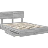 Postelja s shranjevanjem z vzglavjem Siva Sonoma 150 x 200 cm, (5000105957) | Shoptok.si