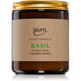 IPURO Functionals Basil dišeča sveča 200 g | Shoptok.si