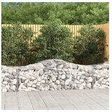  Lučne gabionske košare 7 kom 200x50x60/80 cm pocinčano željezo | shoptok.hr