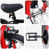  Otroško Kolo 16 Palcev za 4-6 let Črna - - črna - 1,2 - 112,5 x 51 x 75 cm - 2025- | Shoptok.si