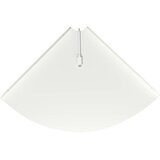  Lebdeća polica s policom s pohranom 4 pcs Bijeli 30 x 30 x 2 cm | shoptok.hr