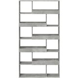 vidaXL Sobna pregrada boja betona 100x33x187,5 cm konstruirano drvo | shoptok.hr