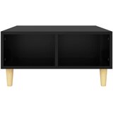  Stolić za kavu crni 60 x 60 x 30 cm od iverice | shoptok.hr