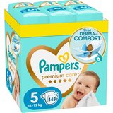 Pampers Pelene Premium 5, Monthly, 11-15 kg, 148/1 cijene