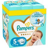Pampers plenice Premium, velikost 5 (11-16 kg), 148 kosov Cene