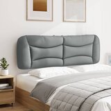  Jastuk za uzglavlje Hvar svjetlosivi 160 cm od tkanine | shoptok.hr