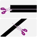 vidaXL Samolepljiva tesnila za vrata 2 pcs srebrna 100 cm | Shoptok.si