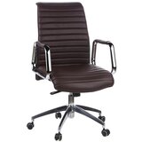 MID.YOU Pisarniški Stol Aspera 10, Rjava | Shoptok.si