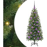 vidaXL Umestno božično drevo med 150 LED Zelena 120 cm PE in PVC | Shoptok.si