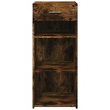  Komoda boja dimljenog hrasta 40x42,5x93 cm konstruirano drvo | shoptok.hr