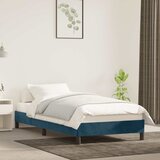  Okvir za krevet bez madraca tamnoplavi 90x200 cm baršunasti | shoptok.hr