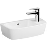 Vitra 7070-003-0921 Shift 50 x 25 cm desna izvedba nadpultni keramični umivalnik z odprtino za armaturo | Shoptok.si