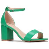 La Modeuse Sandali & Odprti čevlji 63533_P144698 Zelena Cene