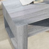  Klubska miza Siva Sonoma 92 x 53 x 45 cm Konstruiran les, (5000121311) | Shoptok.si