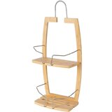 Compactor Bambusova viseča kopalniška polica v naravni barvi – | Shoptok.si