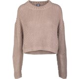 Urban Classics Ladies Wide Oversize Sweater taupe | shoptok.hr