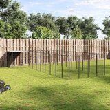  Kavez za pse crni 13,31 m² čelični | shoptok.hr