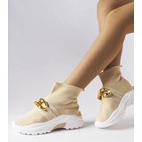 Gemre Beige sneakers with chain Baptiste | Shoptok.si
