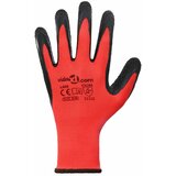 Rukavice za rad 12 pcs Crvena i Crna 8 / m Lateks premaz | Eponuda.com