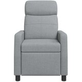  Fotelja s nagibom Svjetlosiva Tkanina | shoptok.hr