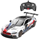  Licencirani auto na daljinsko upravljanje i sastavljanje 1:18 BMW M8 GTE - bijeli - 66 elemenata | shoptok.hr