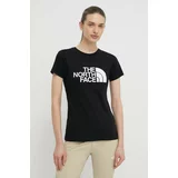 The North Face Pamučna majica za žene, boja: crna, NF0A87N6JK31