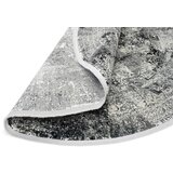 Dieter Knoll TKANA PREPROGA Avignon 200/200 cm tkano temno siva | Shoptok.si