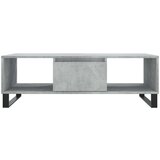  Stolić za kavu siva boja betona 104x60x35 cm konstruirano drvo | shoptok.hr