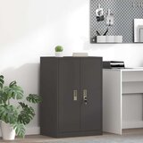 Ormarić Omarica za shranjevanje Črna 60 x 40 x 90 cm Jeklo, (5000152602) | Shoptok.si