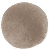 Bež okrasni vzglavnik iz mikrovlaken Marshmallow, ø 40 cm