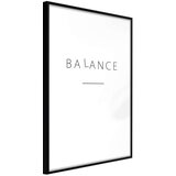  Poster - Seek a Balance 30x45 Cijene