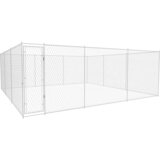  Vanjska kućica za pse od pocinčanog čelika 570x570x185 cm | shoptok.hr
