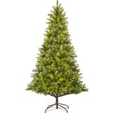  Umetna jelka LED Nagano 180 cm zelena | Shoptok.si