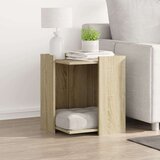 vidaXL Omara za mačje stranišče sonoma hrast 42x42x51 cm inž. les | Shoptok.si
