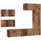 vidaXL Komplet TV omaric s polico Drugo 6 pcs Star les 30.5 x 30 x 90 cm | Shoptok.si