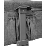 CARETERO Obposteljna posteljica Sleep2gether – Siva | Shoptok.si