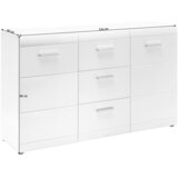 CARRYHOME komoda, bela | Shoptok.si