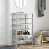  Stalak za cipele boja betona 61x32x105 cm konstruirano drvo | Eponuda.com